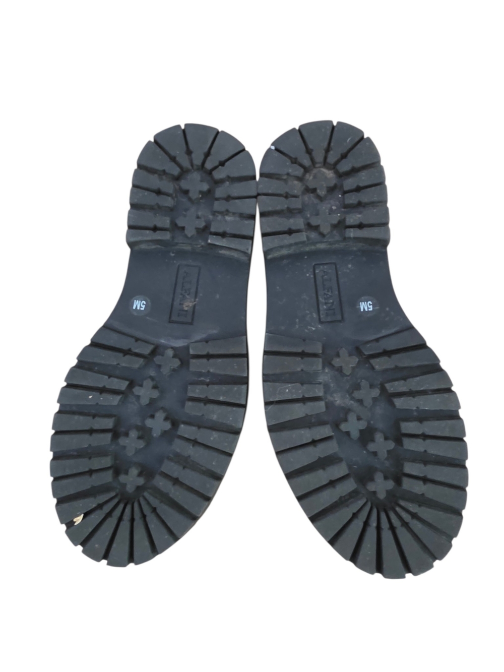 Alfani Black Patent Lug Sole Loafers 5 - Picture 6 of 6